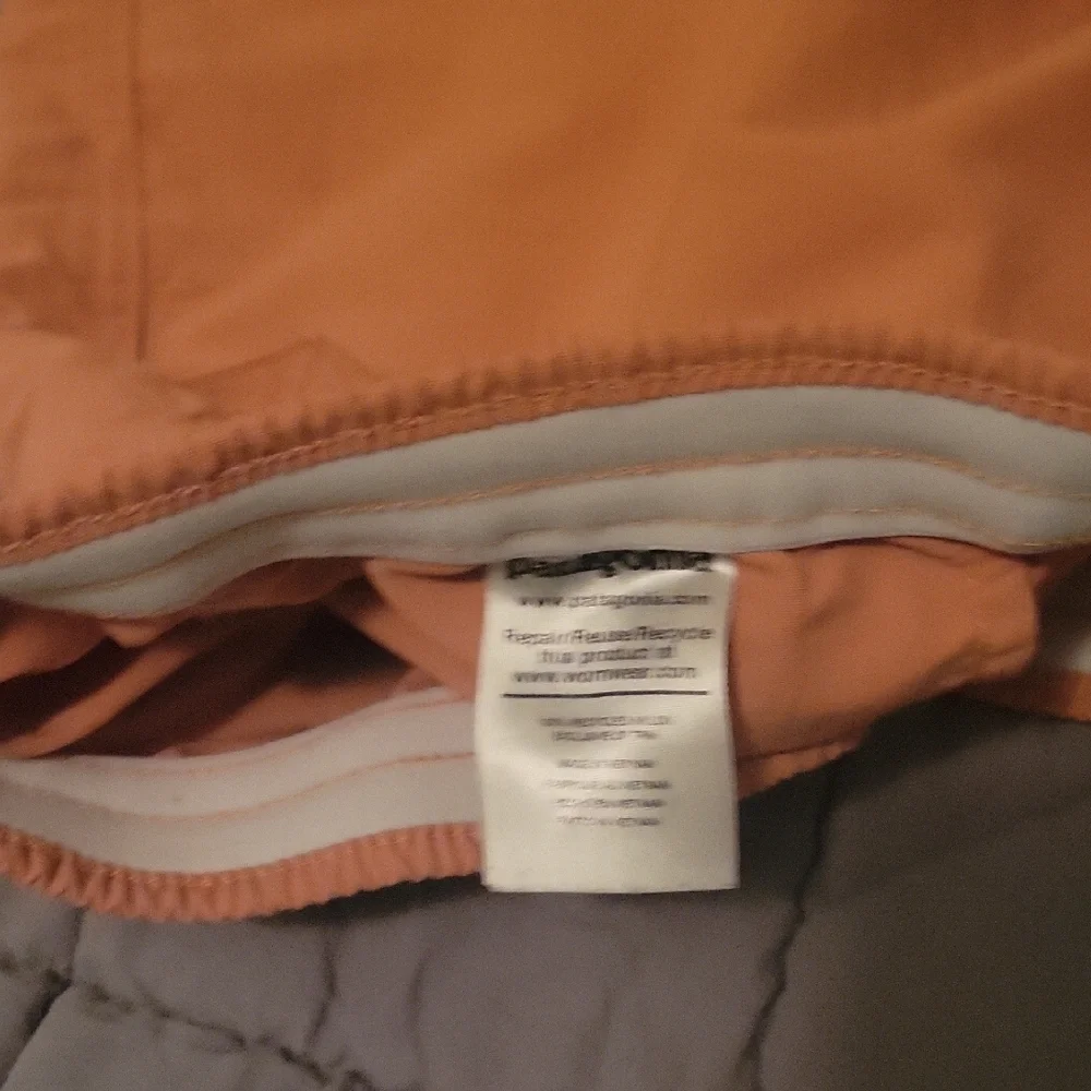 Patagonia Women's Peach Athletic Shorts - Picture 6 of 6